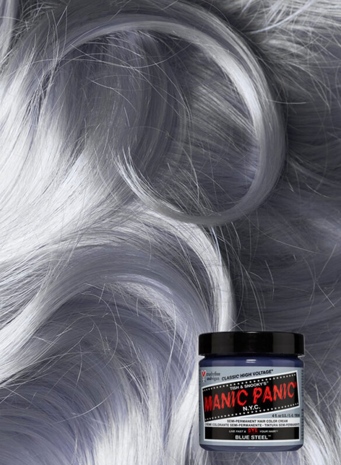 Klassinen sininen teräs