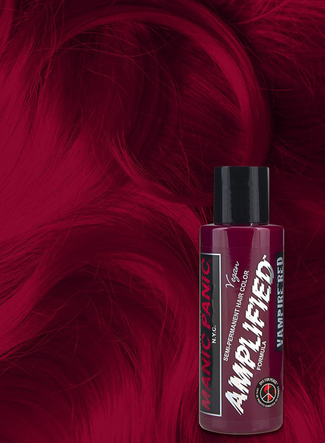 Vahvistettu vampyyripunainen