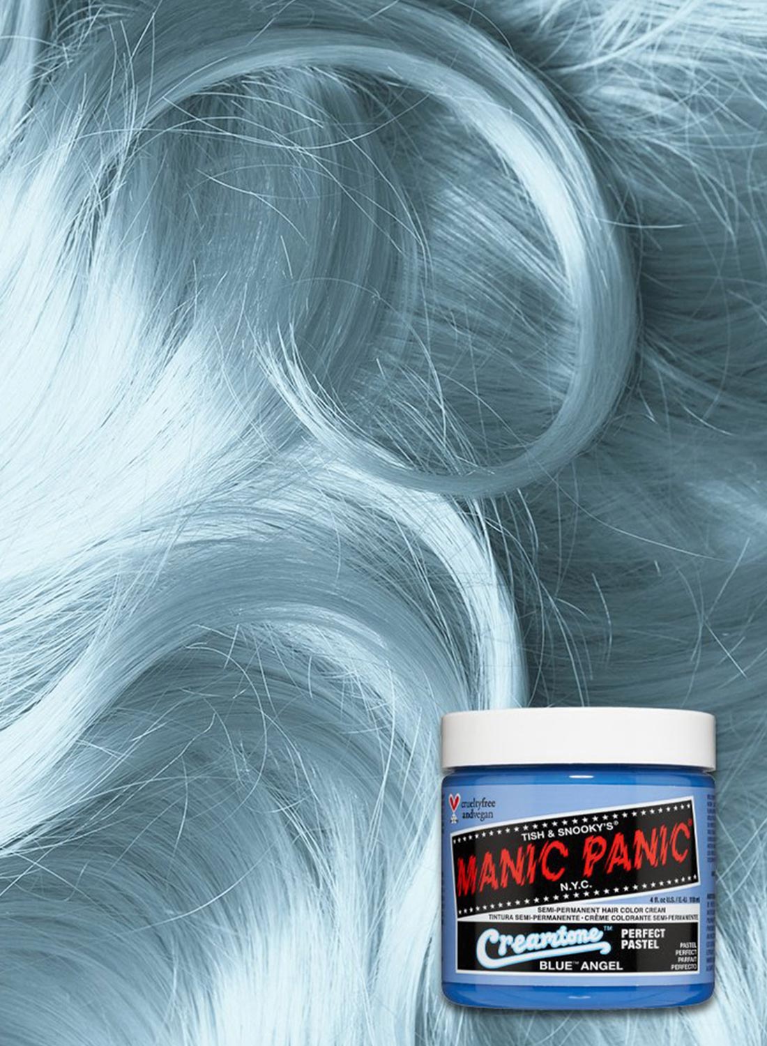 Klassiset Blue Angel -kermanväriset sävyt