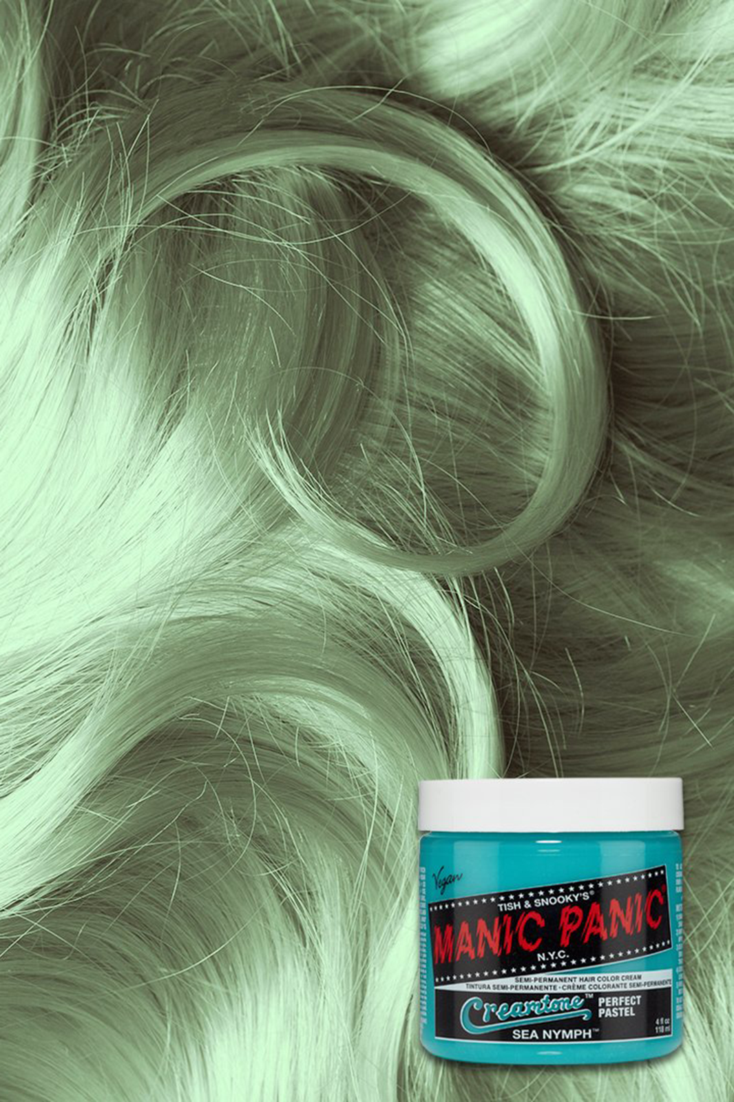 Klassinen merinymfi kermanväriset sävyt