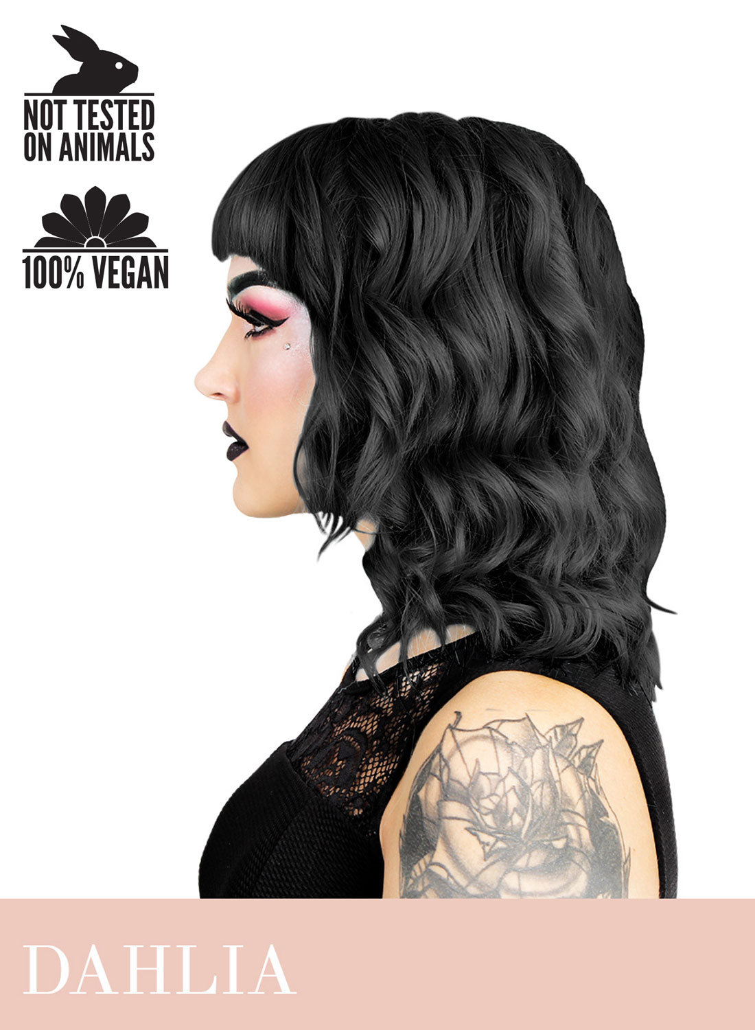 Hermanin musta daalia -hiusväri