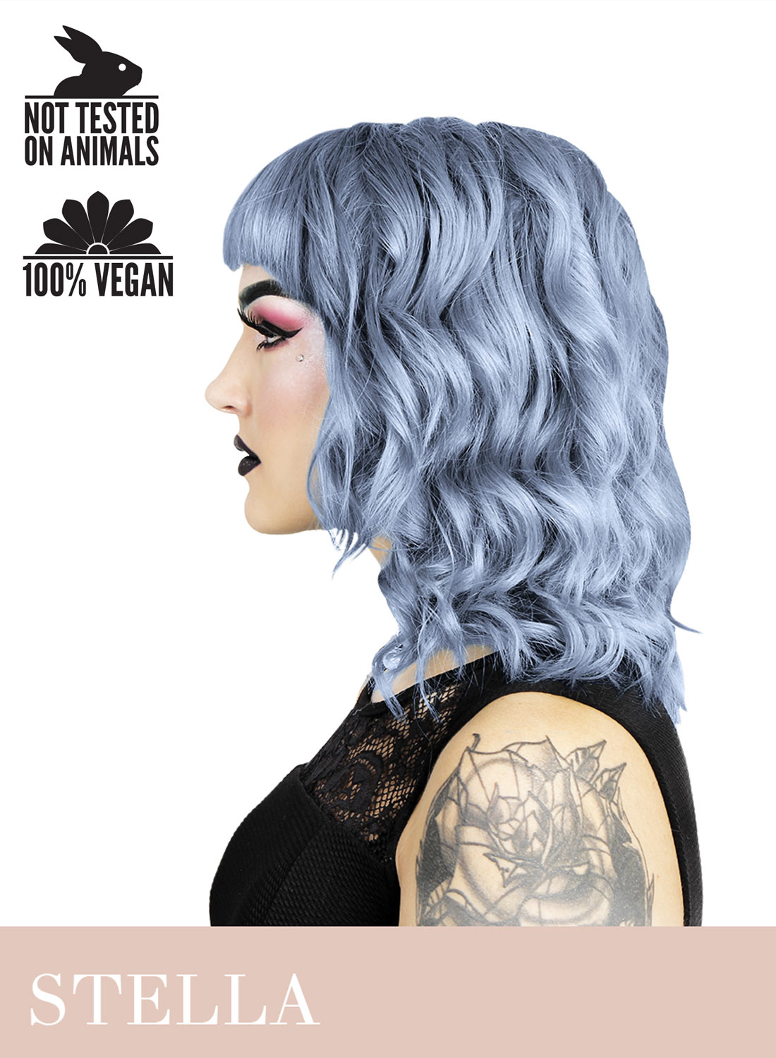 Herman's Stella teräksensininen hiusväri