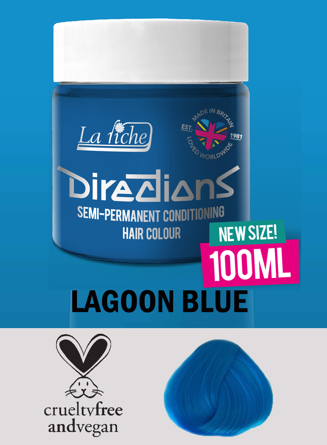 Ohjeet Lagoon Blue