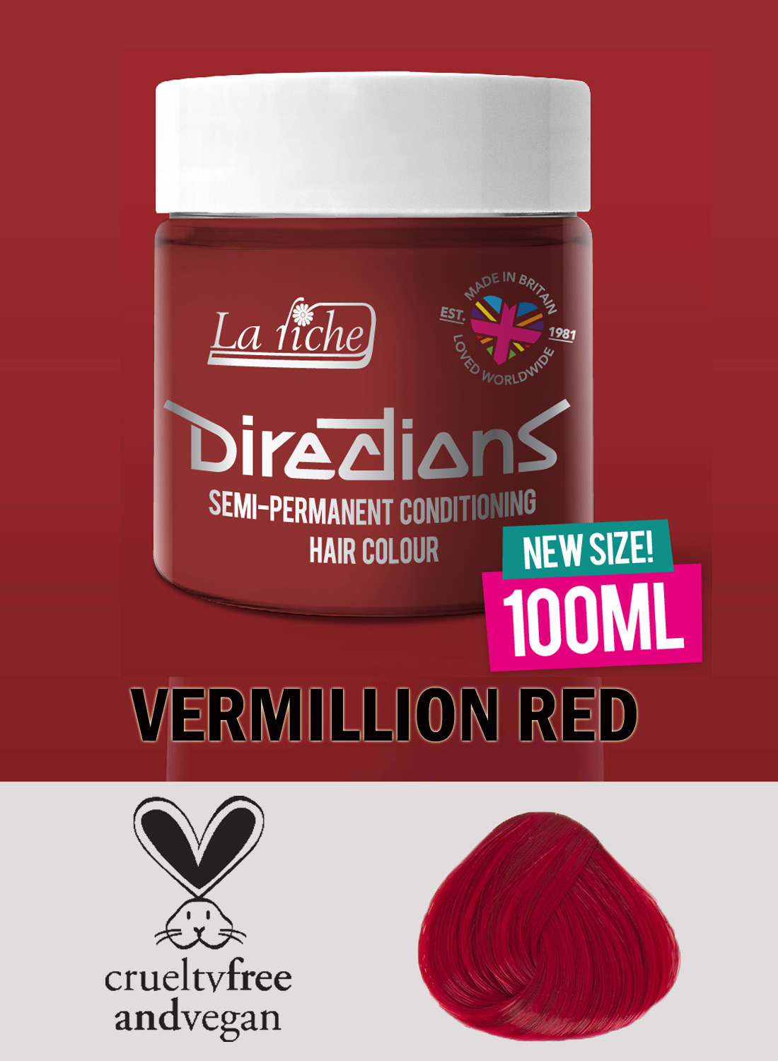 Ohjeet Vermillion Red