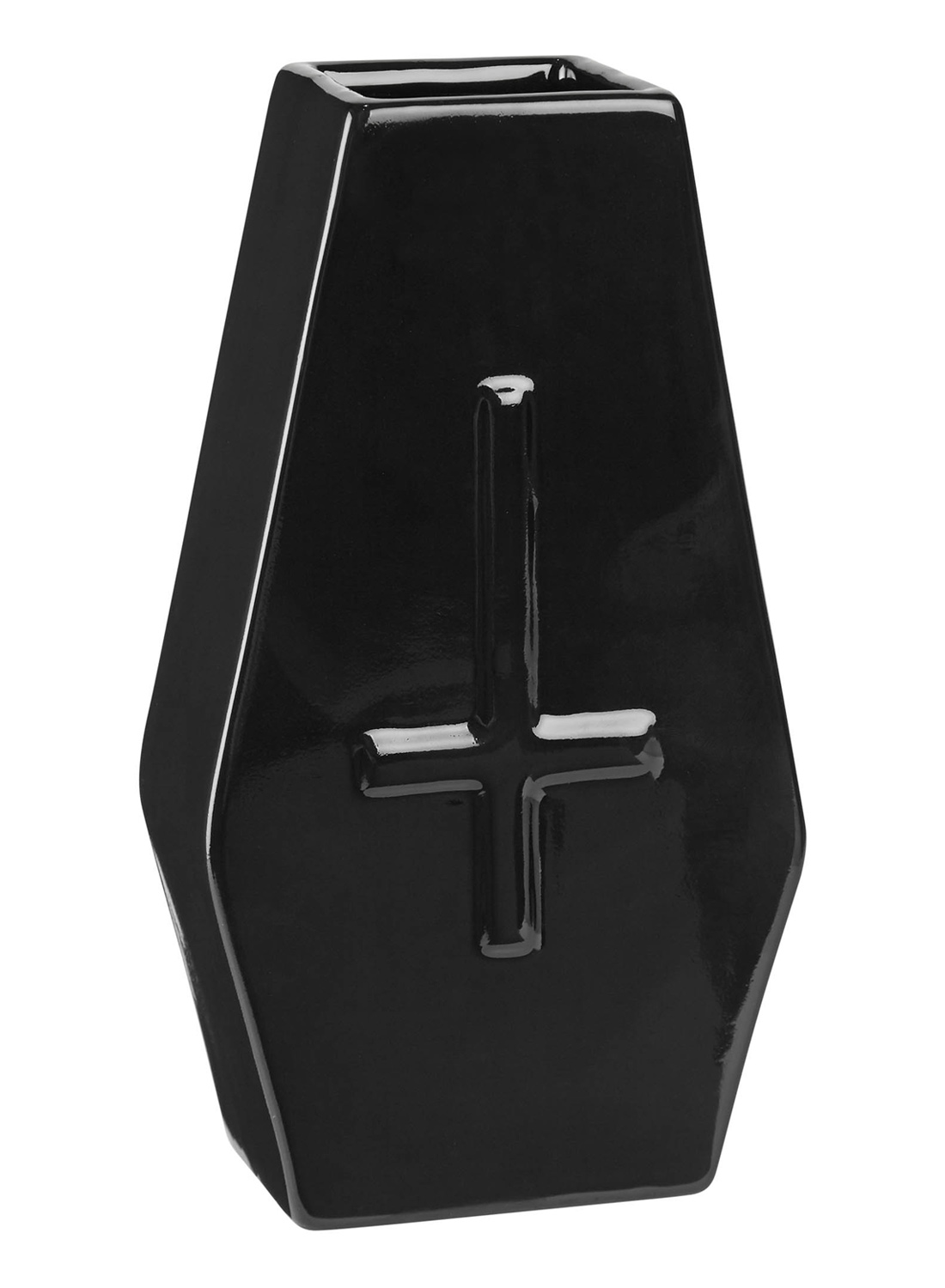 Killstarin arkku, suuri maljakko. Keraaminen maljakko, jossa kiiltävän musta pinta ja ristikoristeet. Valmistettu 100 % keramiikasta.