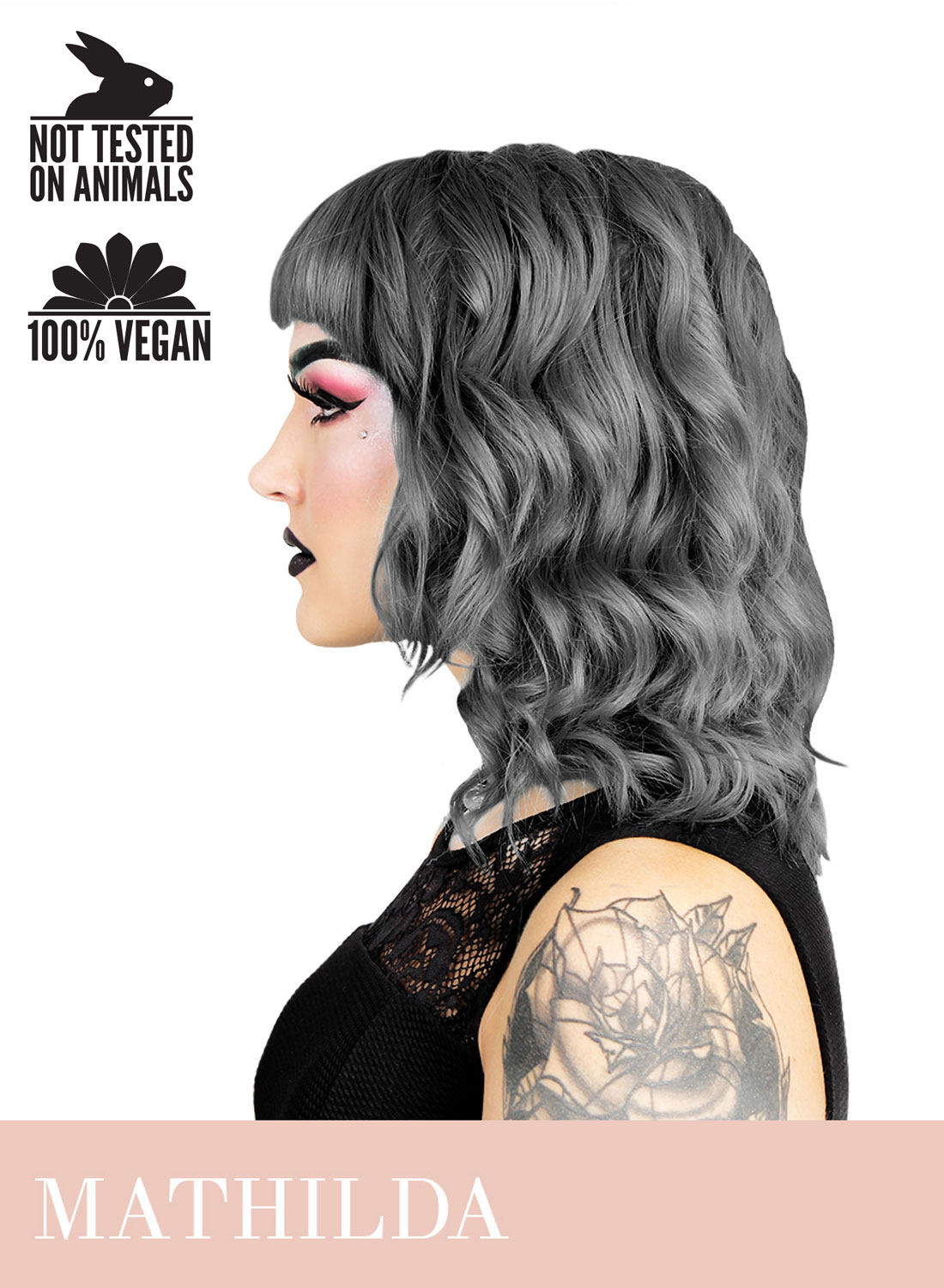 Hermanin Mathilda Granny Gray -hiusväri