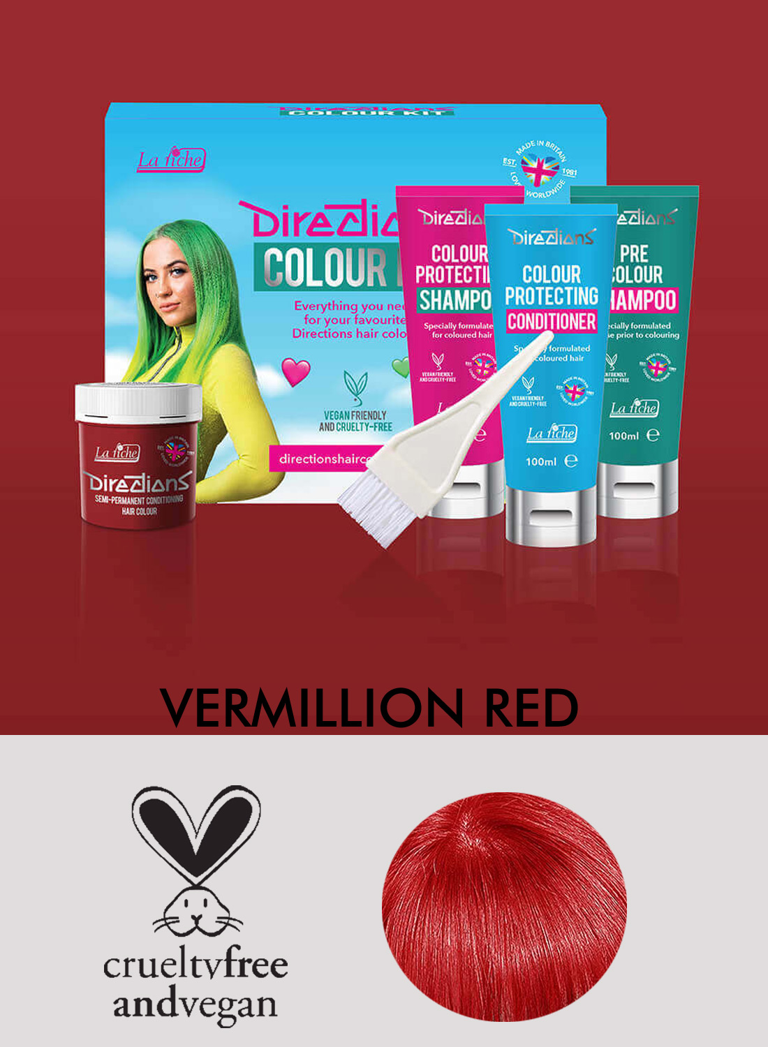 Ohjeet Vermillion Red Kit