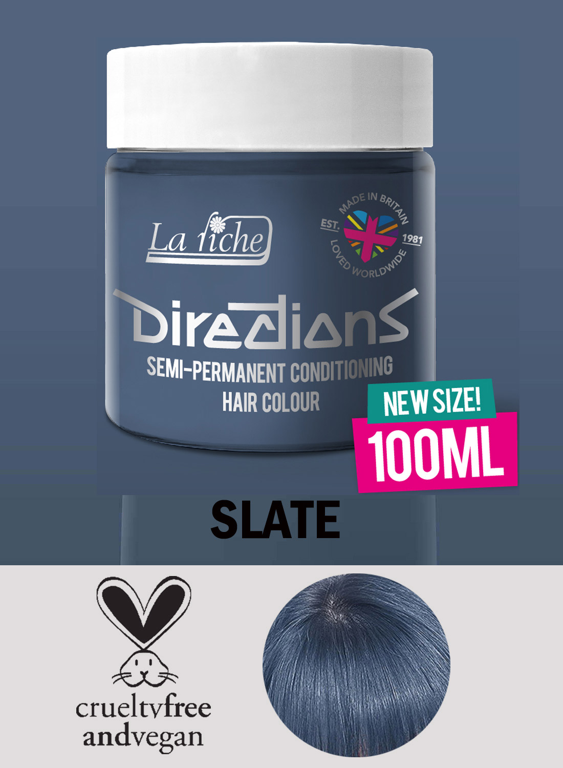 Ohjeet hiusvärille Liuskekivi