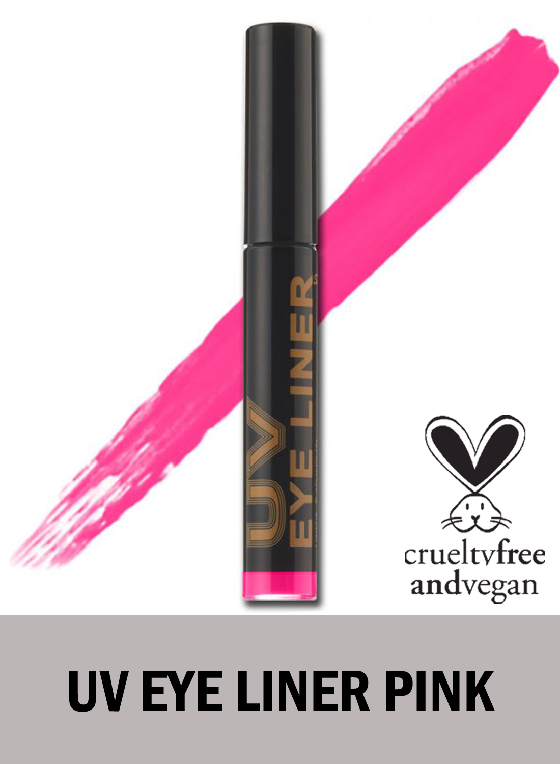Stargazer UV -nestemäinen eyeliner pinkki