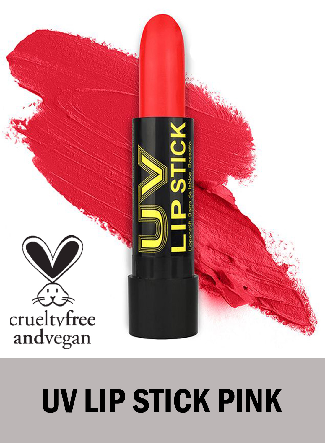 Stargazer UV-huulipuna, pinkki
