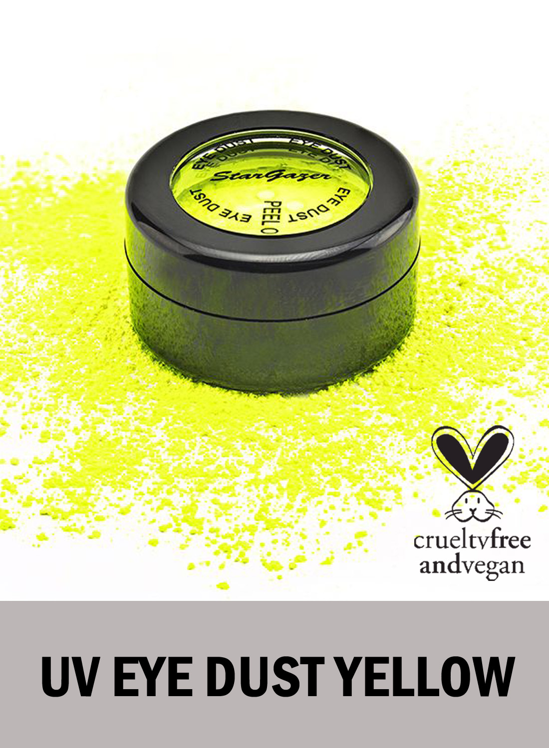 Stargazer Neon Eye Dust Keltainen