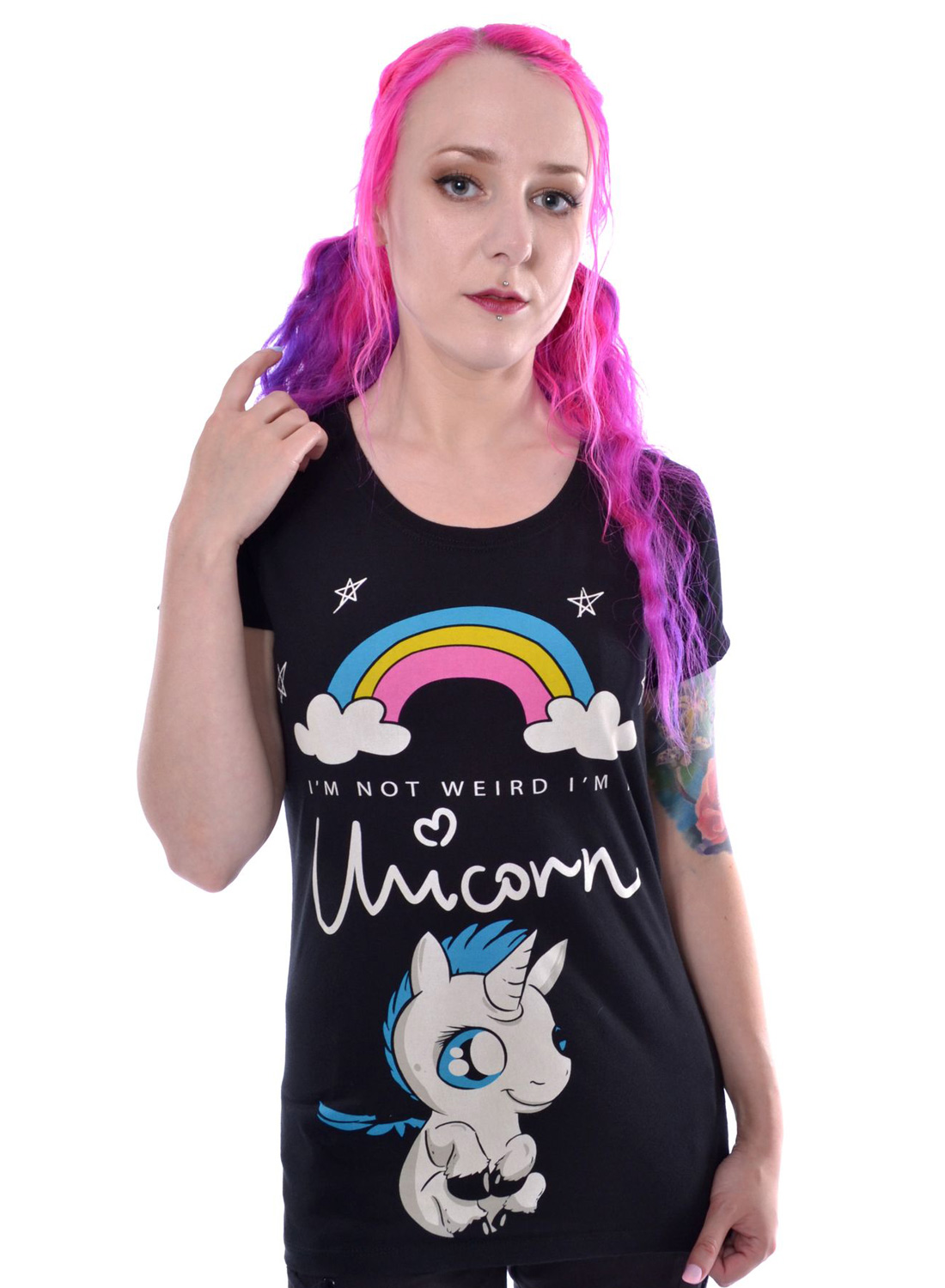 Ei outo naisten t-paita