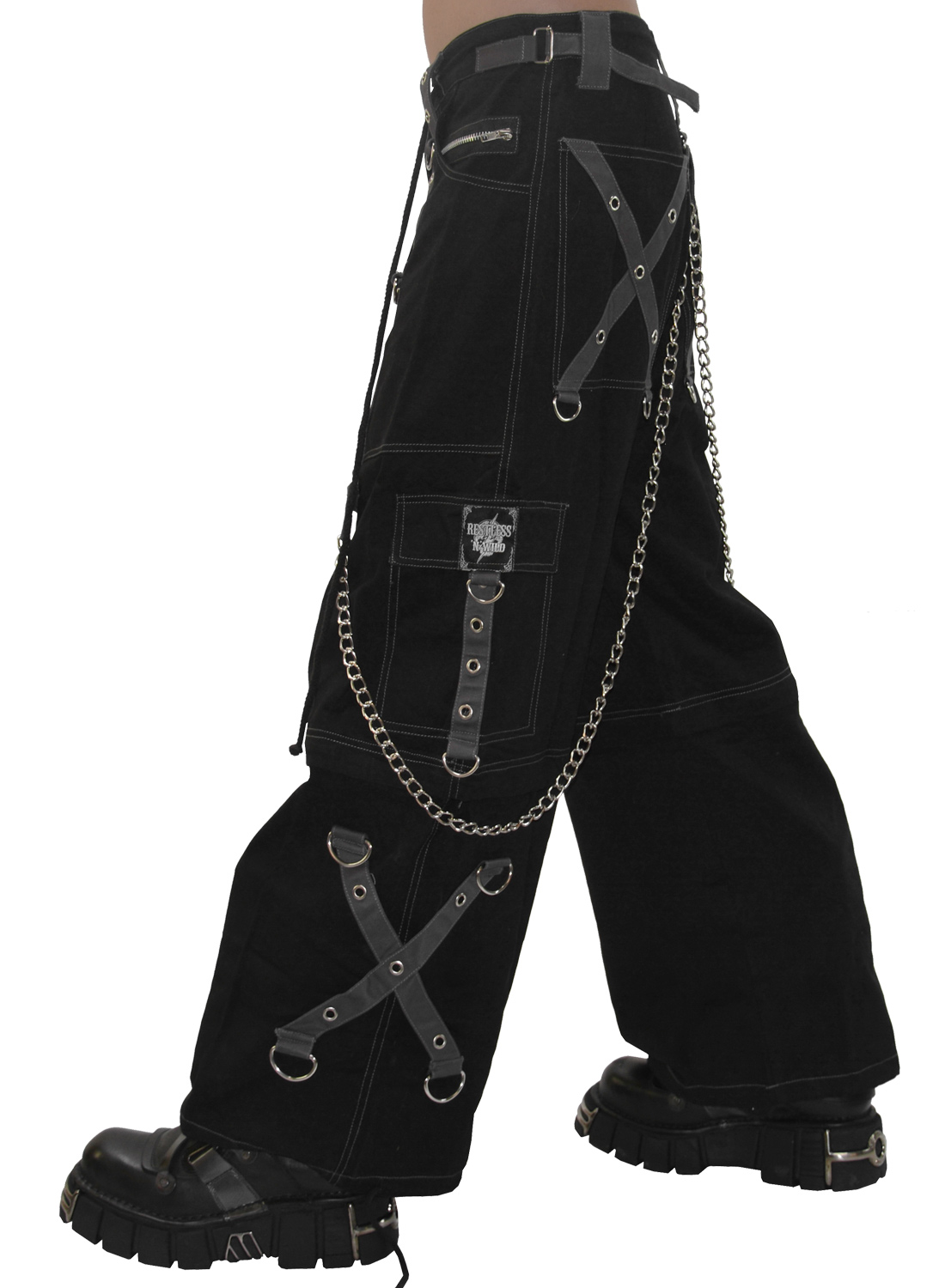 Transformers-housut harmaat