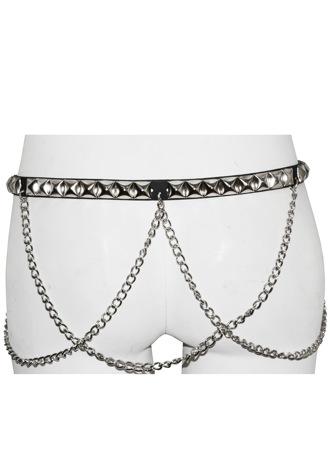 1-rivinen pyramidikiinnitysvyö+ketju