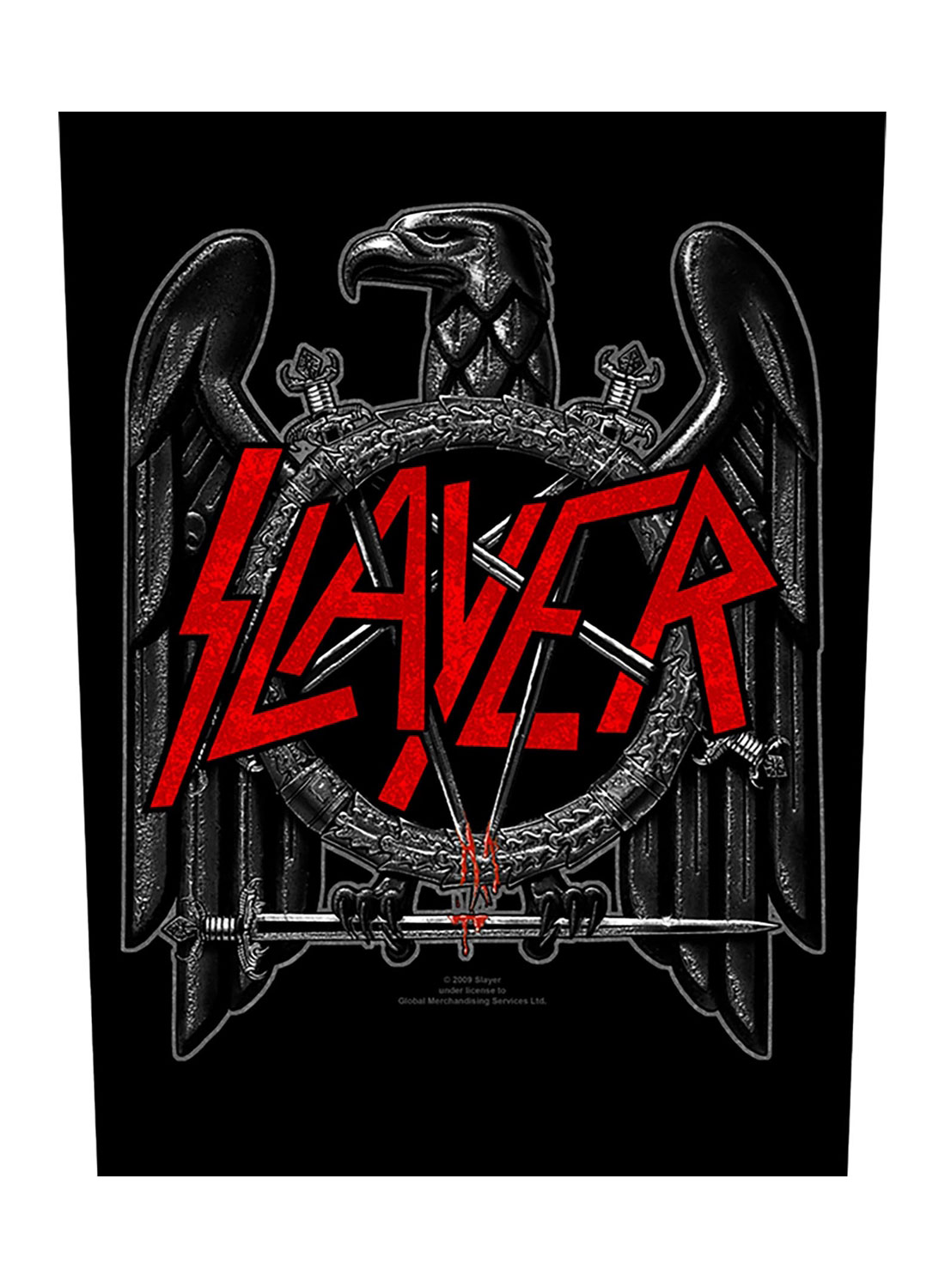 Slayer Black Eagle -selkämerkki