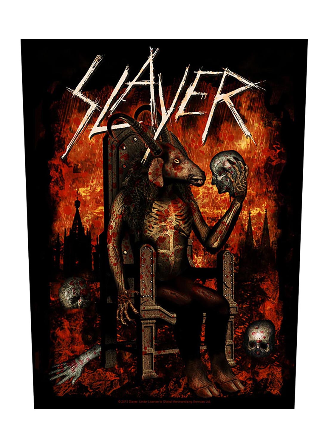 Slayer Throne -selkämerkki