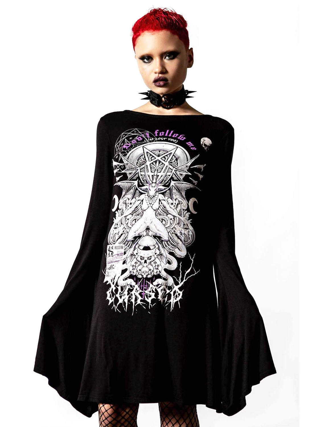 Kirottu trapetsimekko