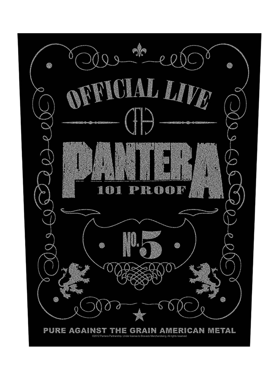 Pantera 101 Proof -selkämerkki