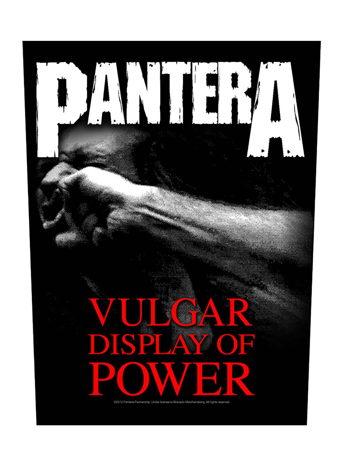 Pantera Vulgar Display Of Power -selkämerkki