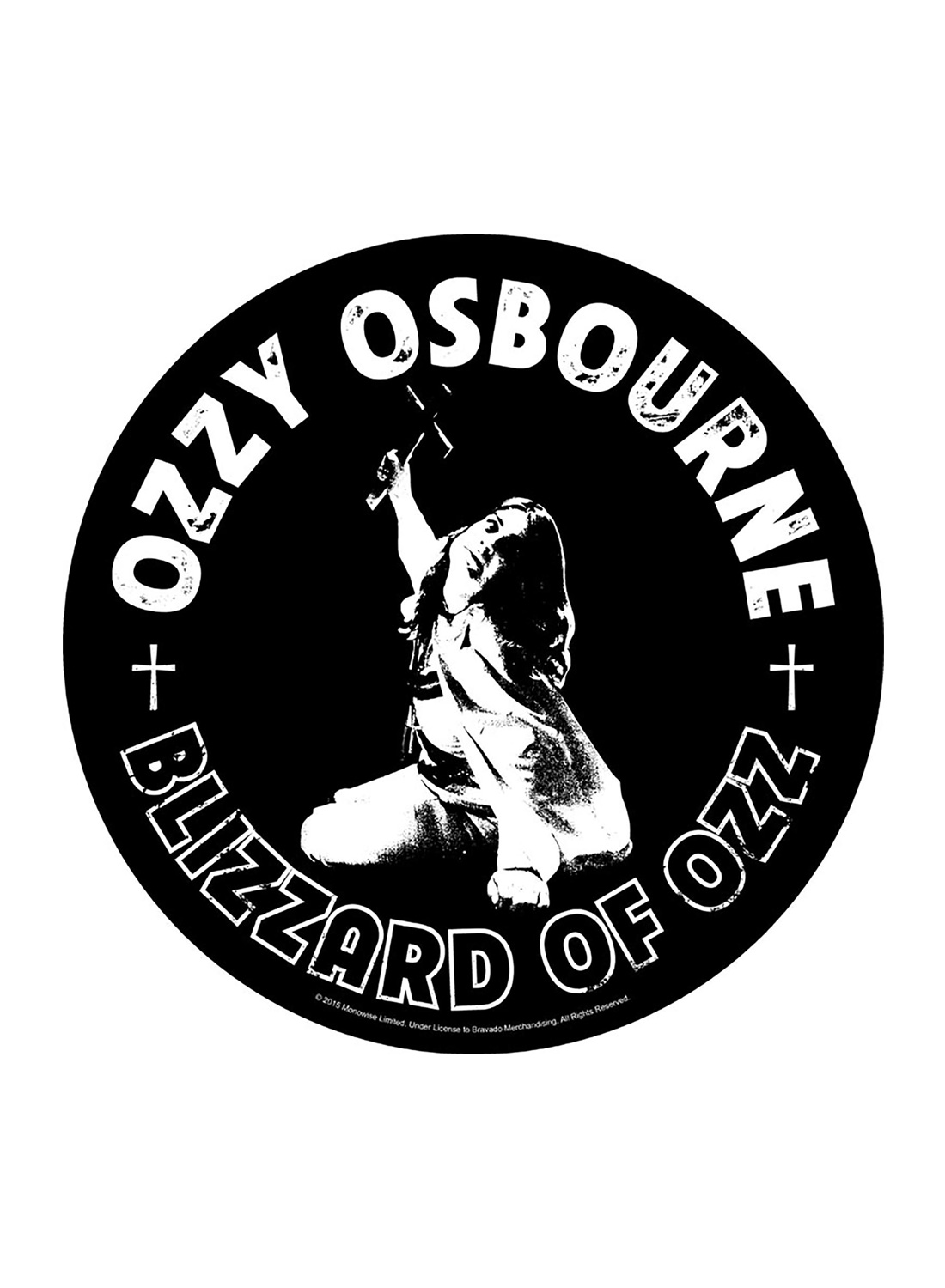 Ozzy Osbourne Blizzard Of Ozz -selkämerkki