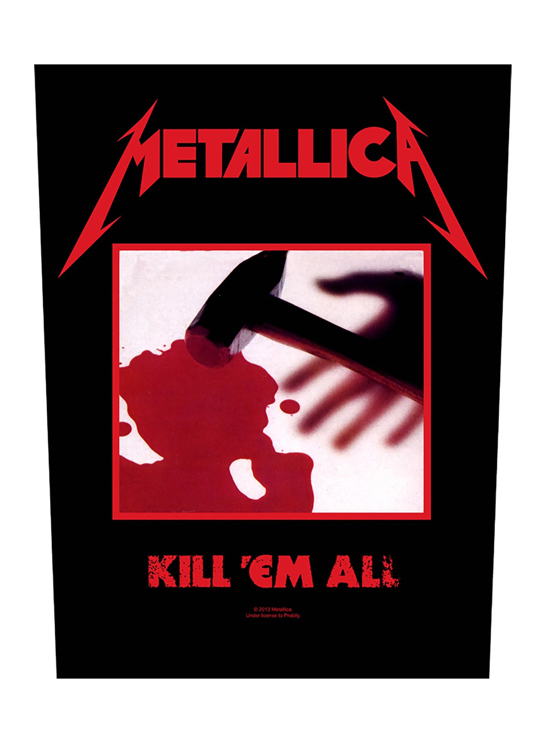 Metallica Kill 'em All -selkämerkki