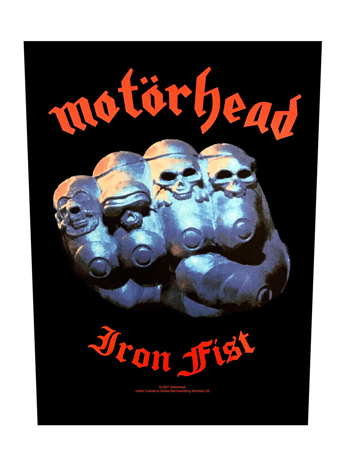 Motörhead Iron Fist -selkämerkki