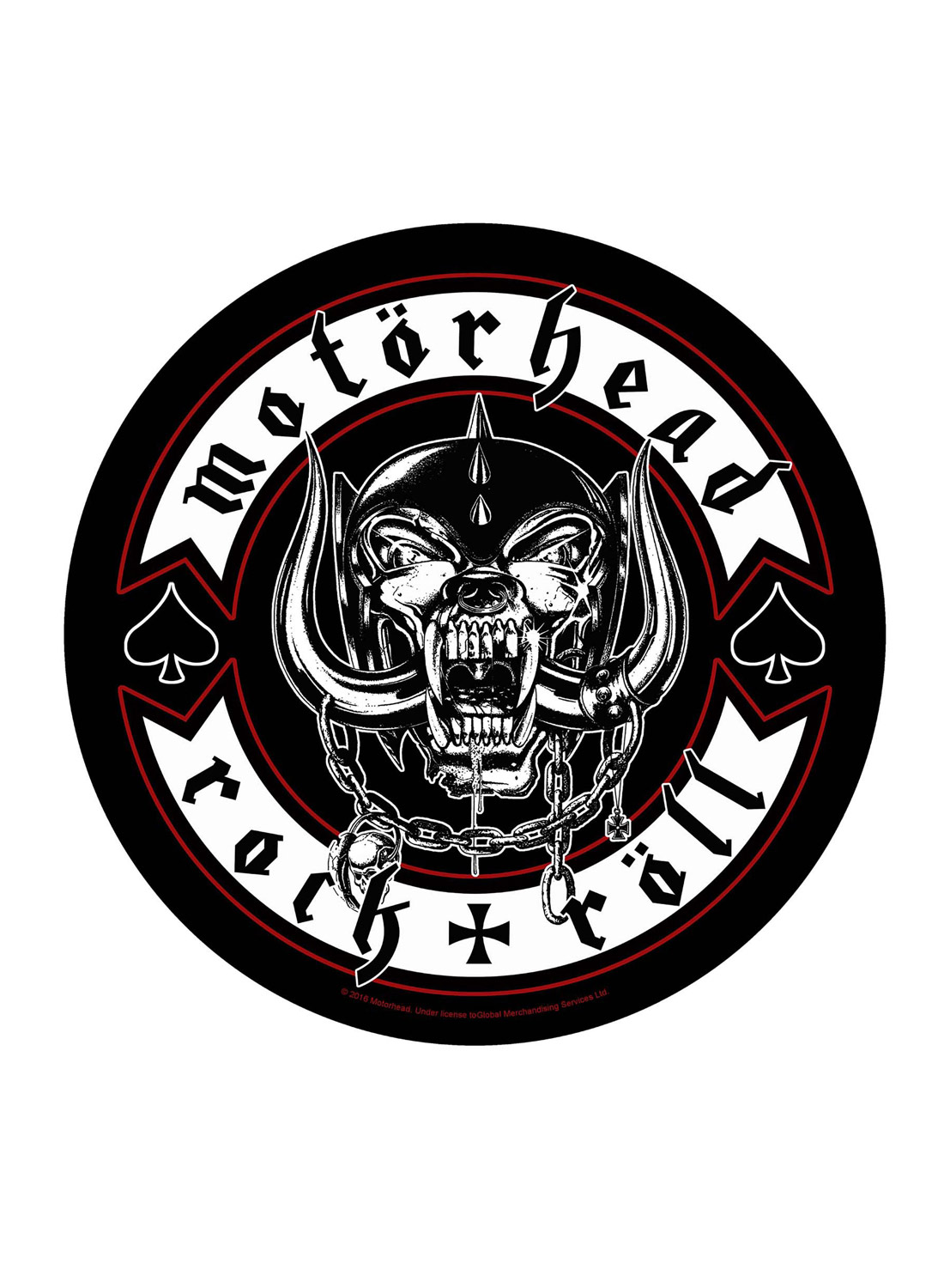 Motörhead Biker -selkämerkki