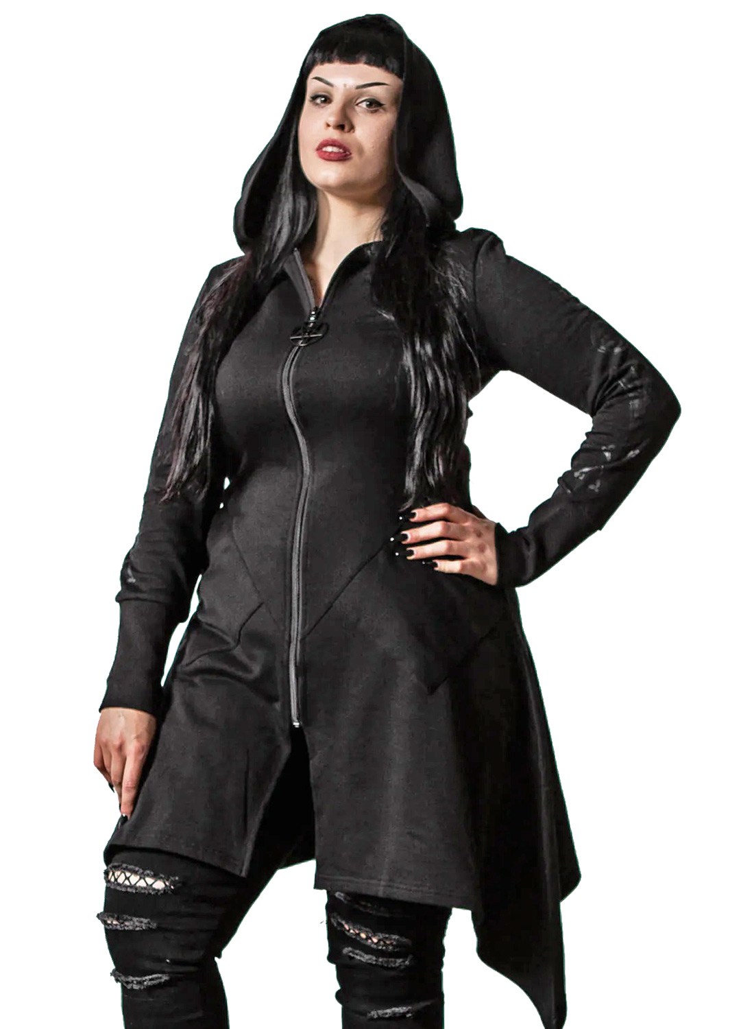 Kiroukset Pitkä Huppari