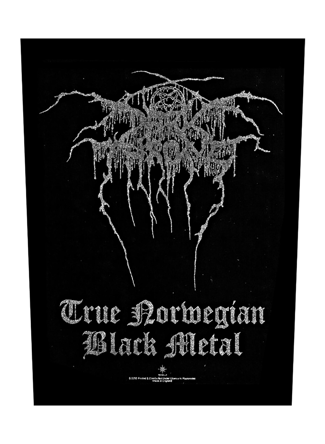 Darkthrone True Norwegian Black Metal -selkämerkki