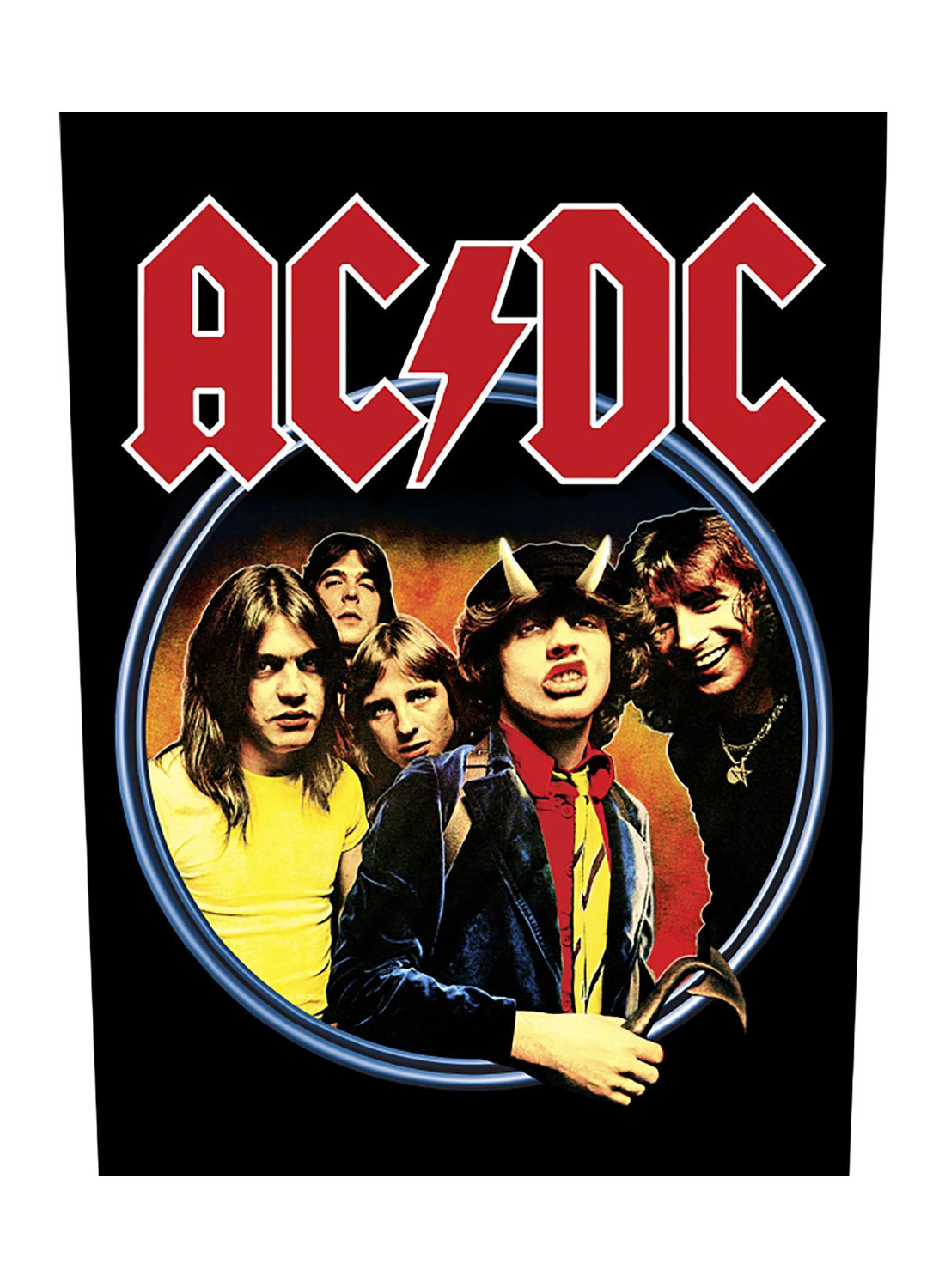 AC/DC:n Highway to Hell Back -patch