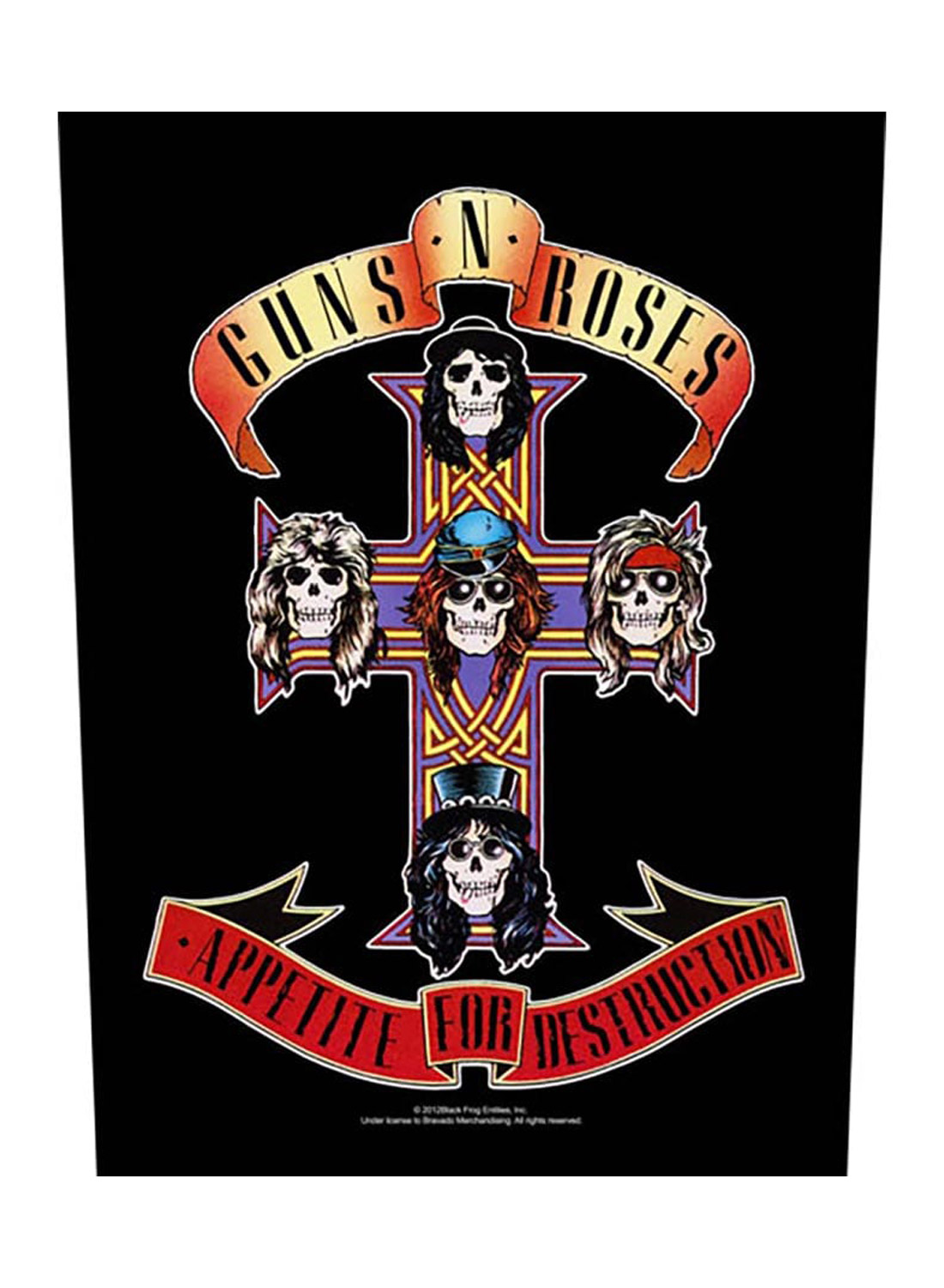 Guns 'N' Roses Appetite for Destruction -selkämerkki