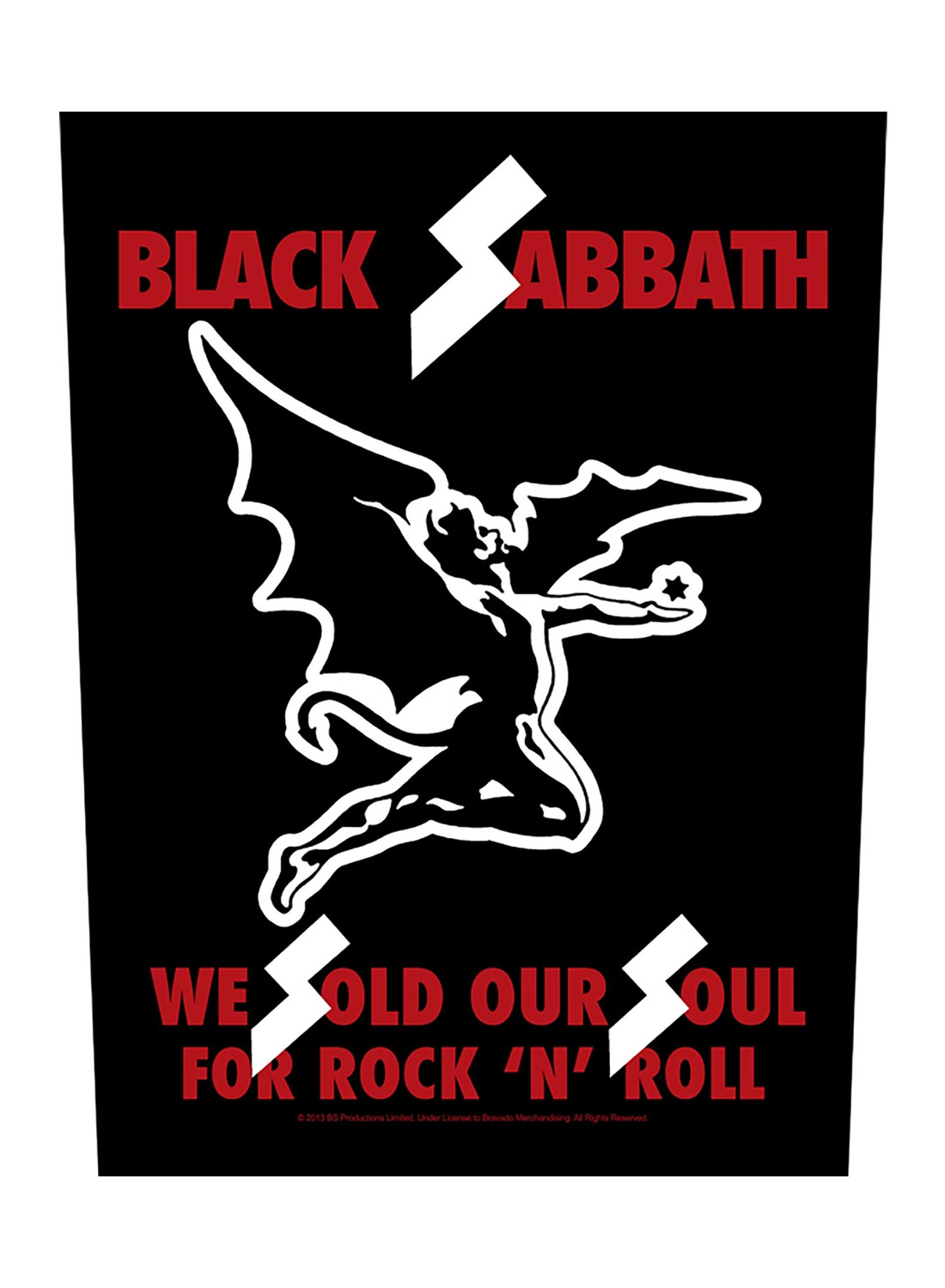 Black Sabbath - We Sold Our Souls -selkämerkki