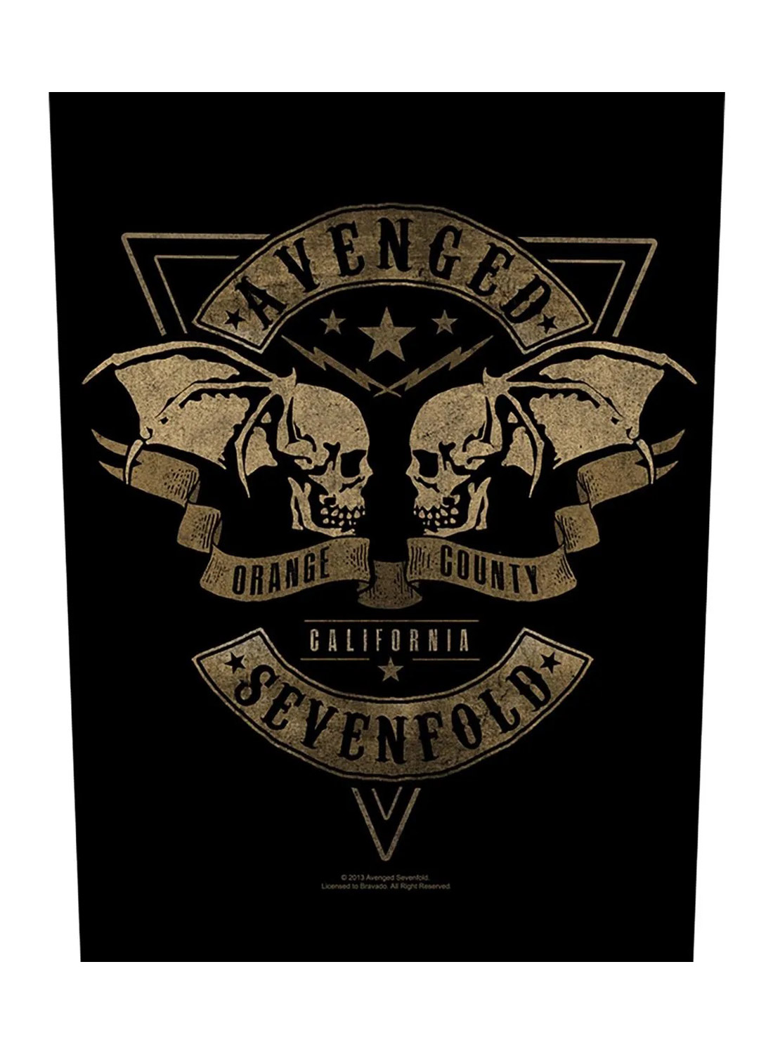 Avenged Sevenfold Orange Countyn selkämerkki