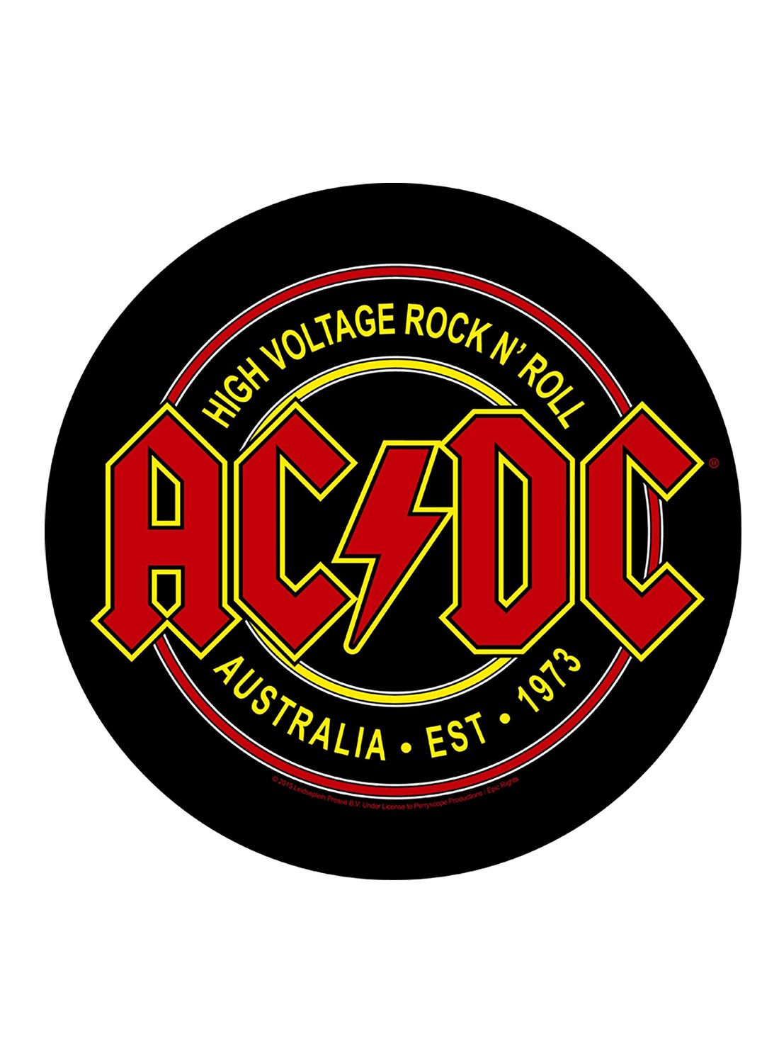 AC/DC High Voltage Rock'n'Roll -taustapatch