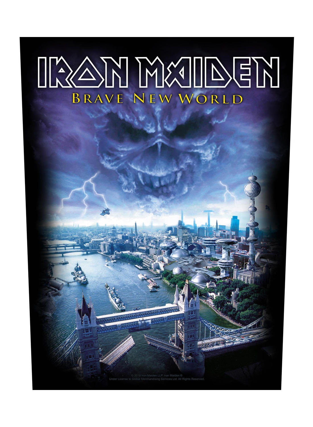 Iron Maidenin Brave New World -selkämerkki