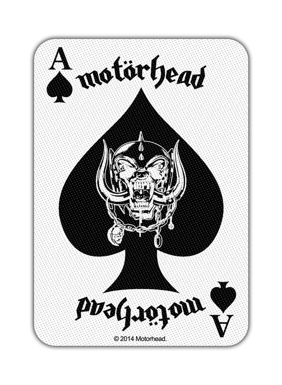 Motörhead Ace of Spades -korttimerkki