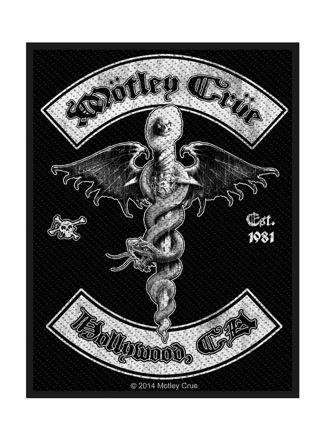 Mötley Crüe Hollywood -patch