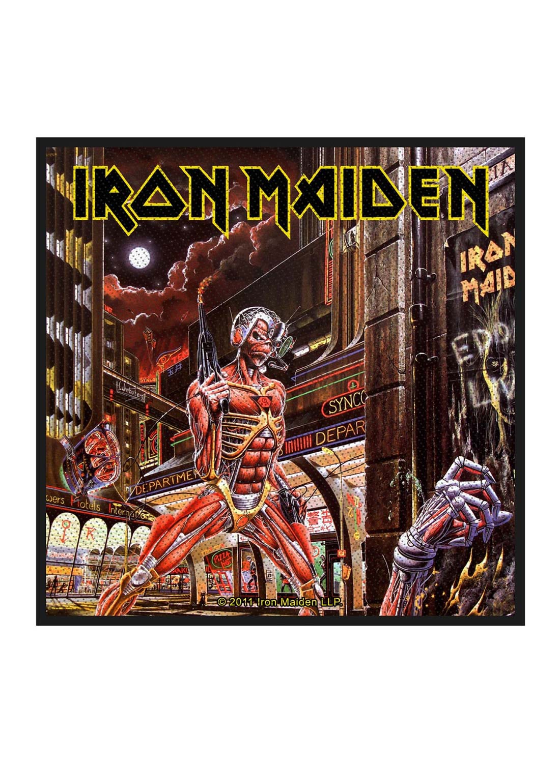 Iron Maiden jossain ajassa taaksepäin