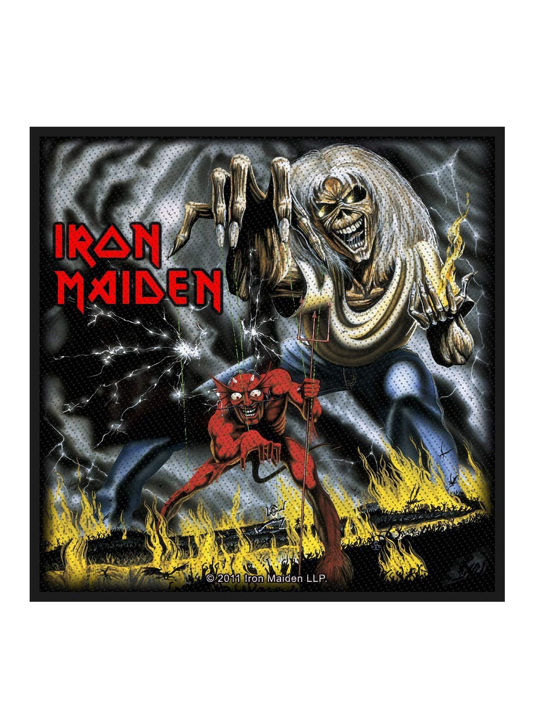 Iron Maidenin Numero Pedosta -korjausmerkki