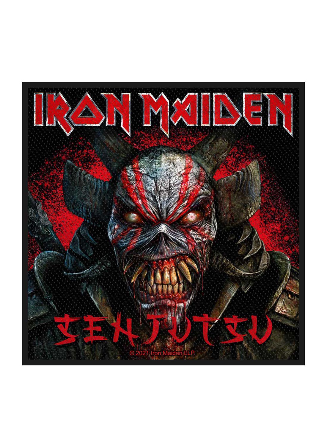 Iron Maiden Senjutsu takakansimerkki