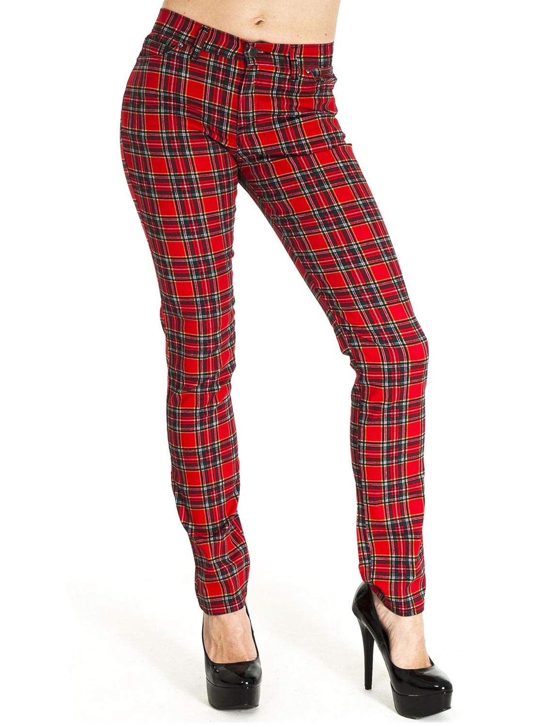 Run Fly Tartan -farkut