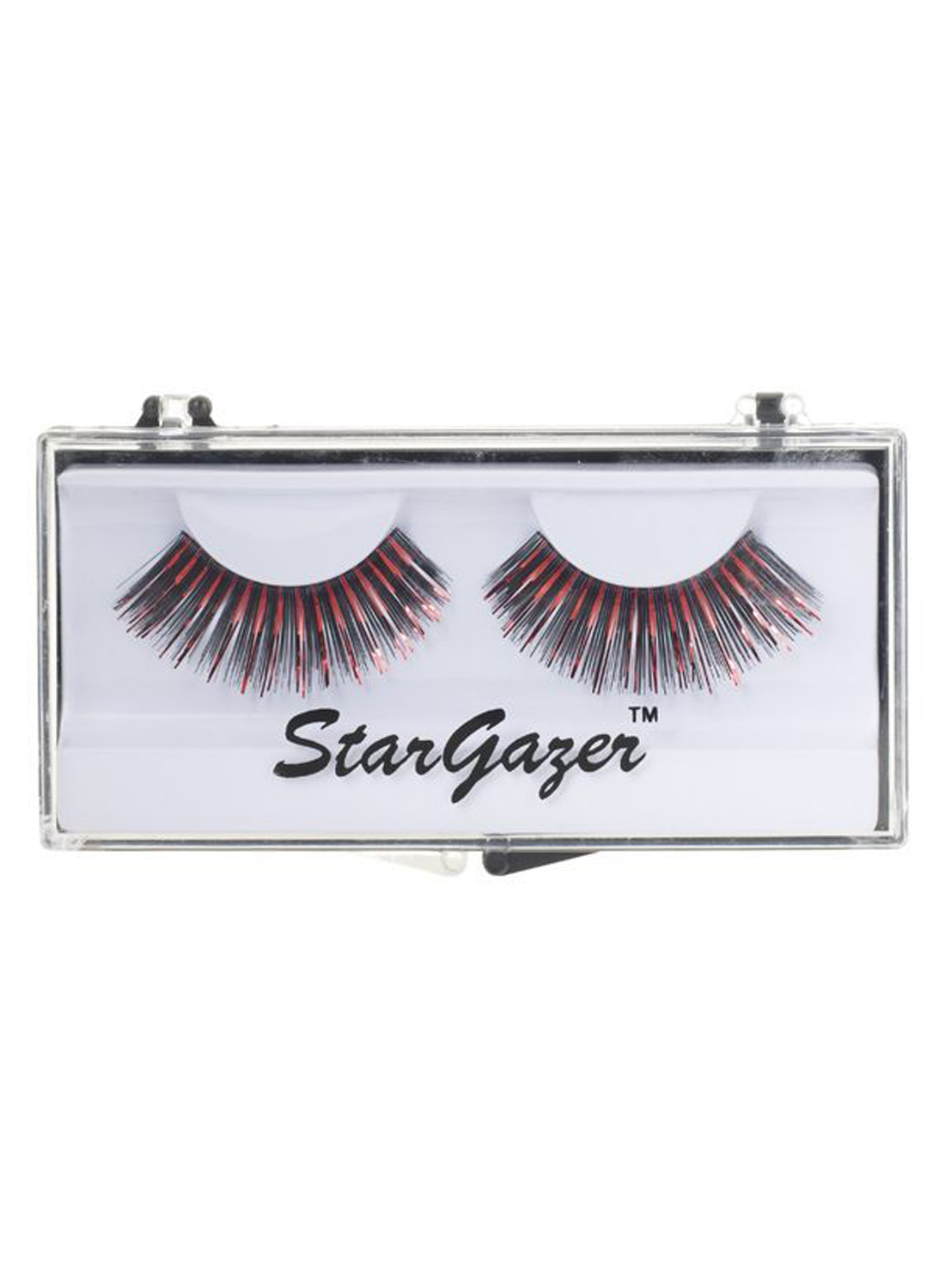 Stargazer Metallic Eyelashes Red