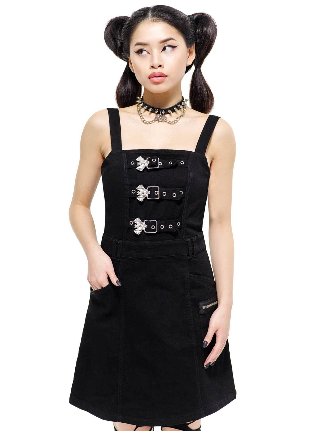 Tummat varjot -mekko