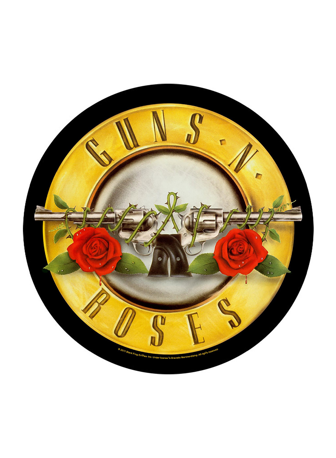 Guns 'N' Roses Bullet Logo -selkämerkki