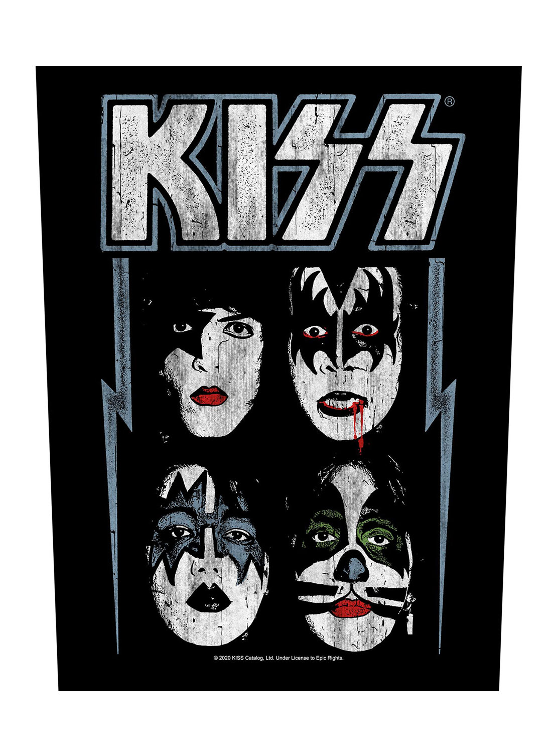 Kiss Faces -selkämerkki