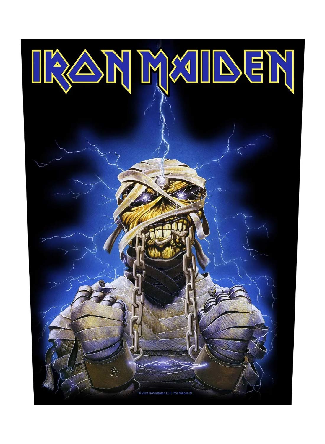 Iron Maiden Powerslave Eddie -selkämerkki
