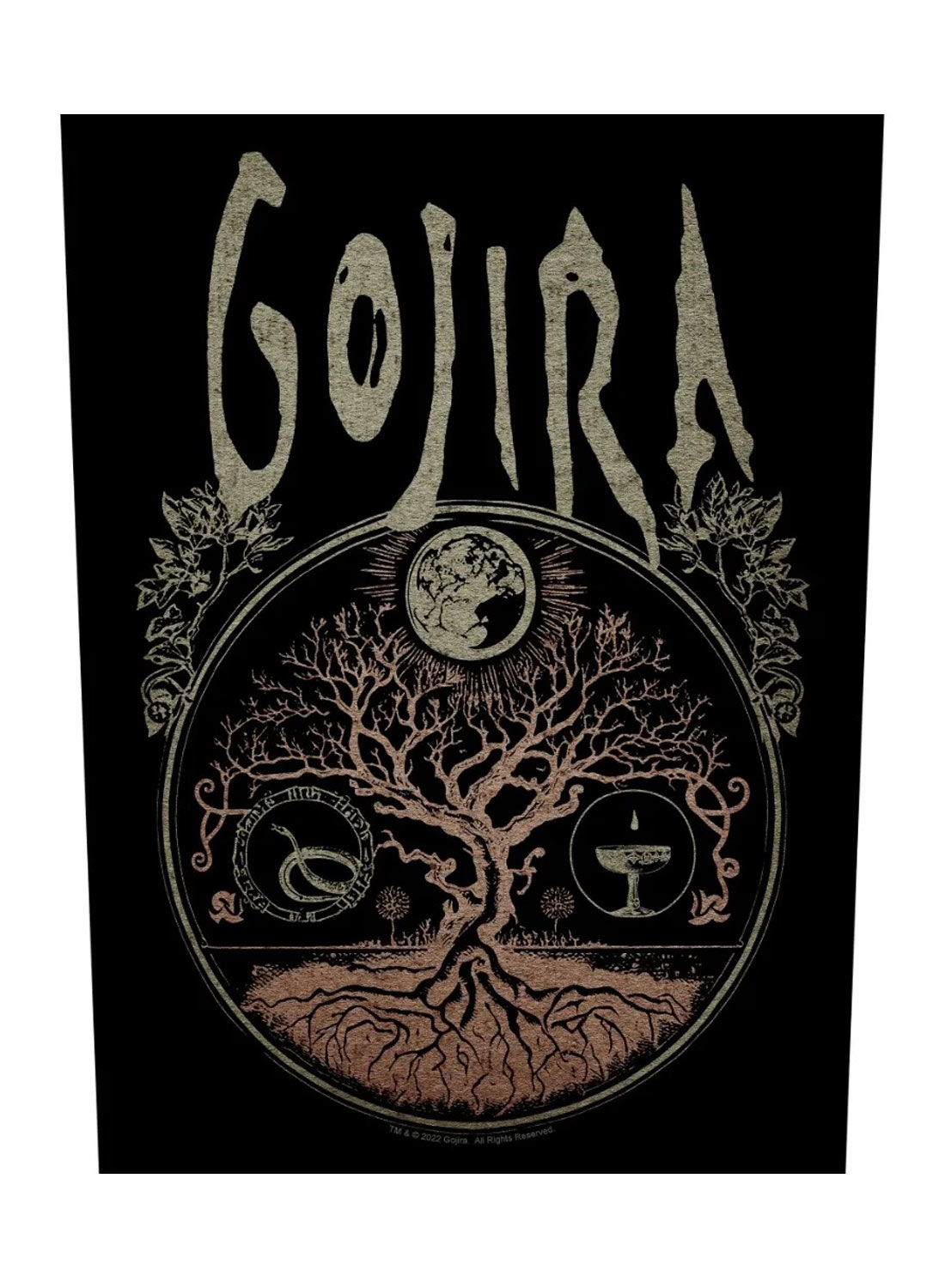 Gojira Tree Of Life -selkämerkki