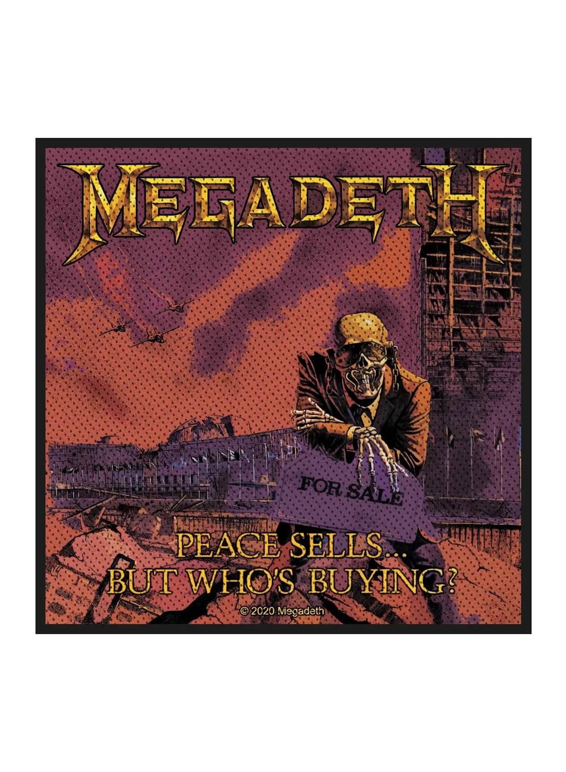 Megadeth Peace myy, mutta kuka ostaa patch-levyn