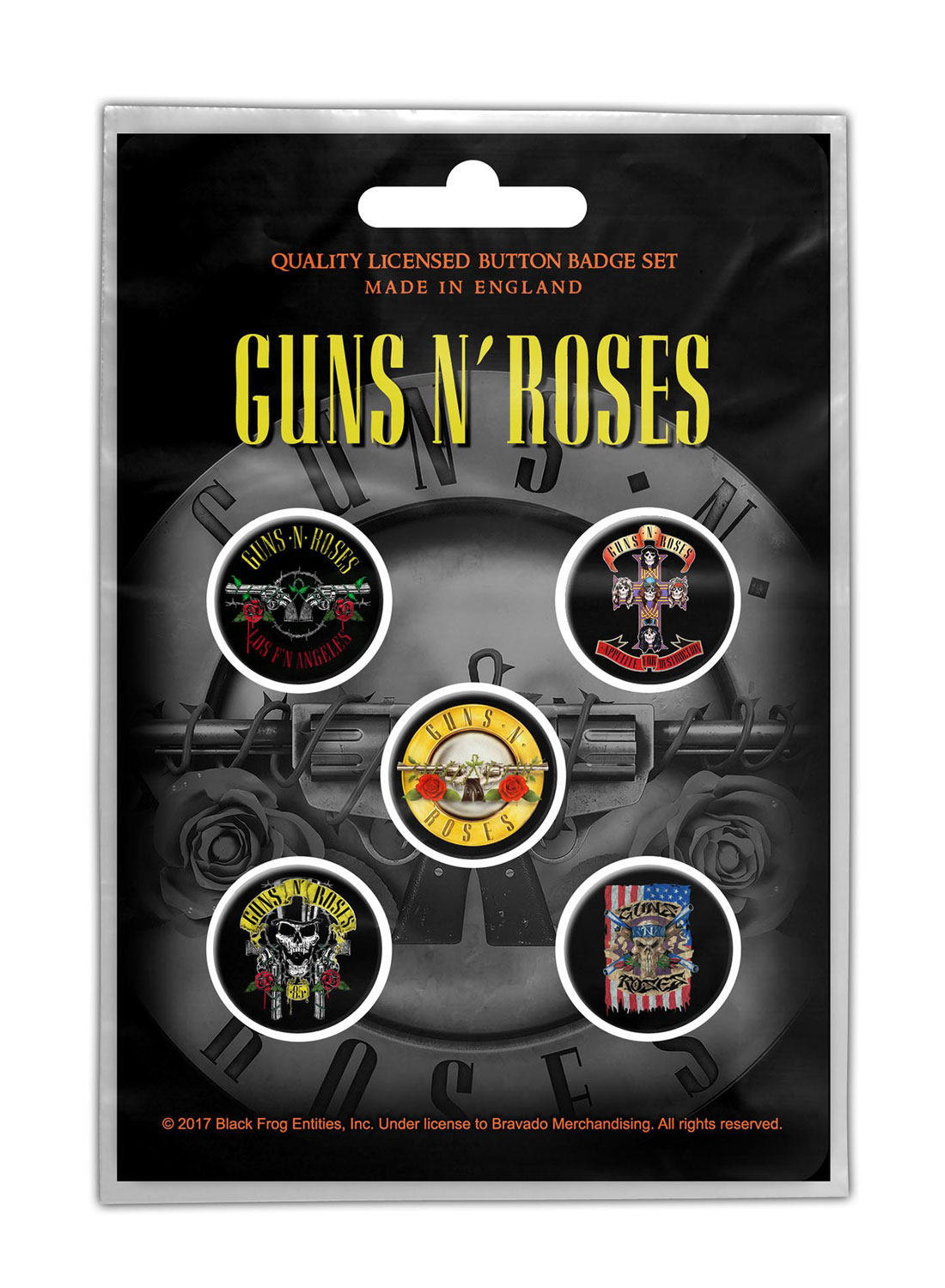 Guns 'N' Roses Bullet -logomerkkipakkaus