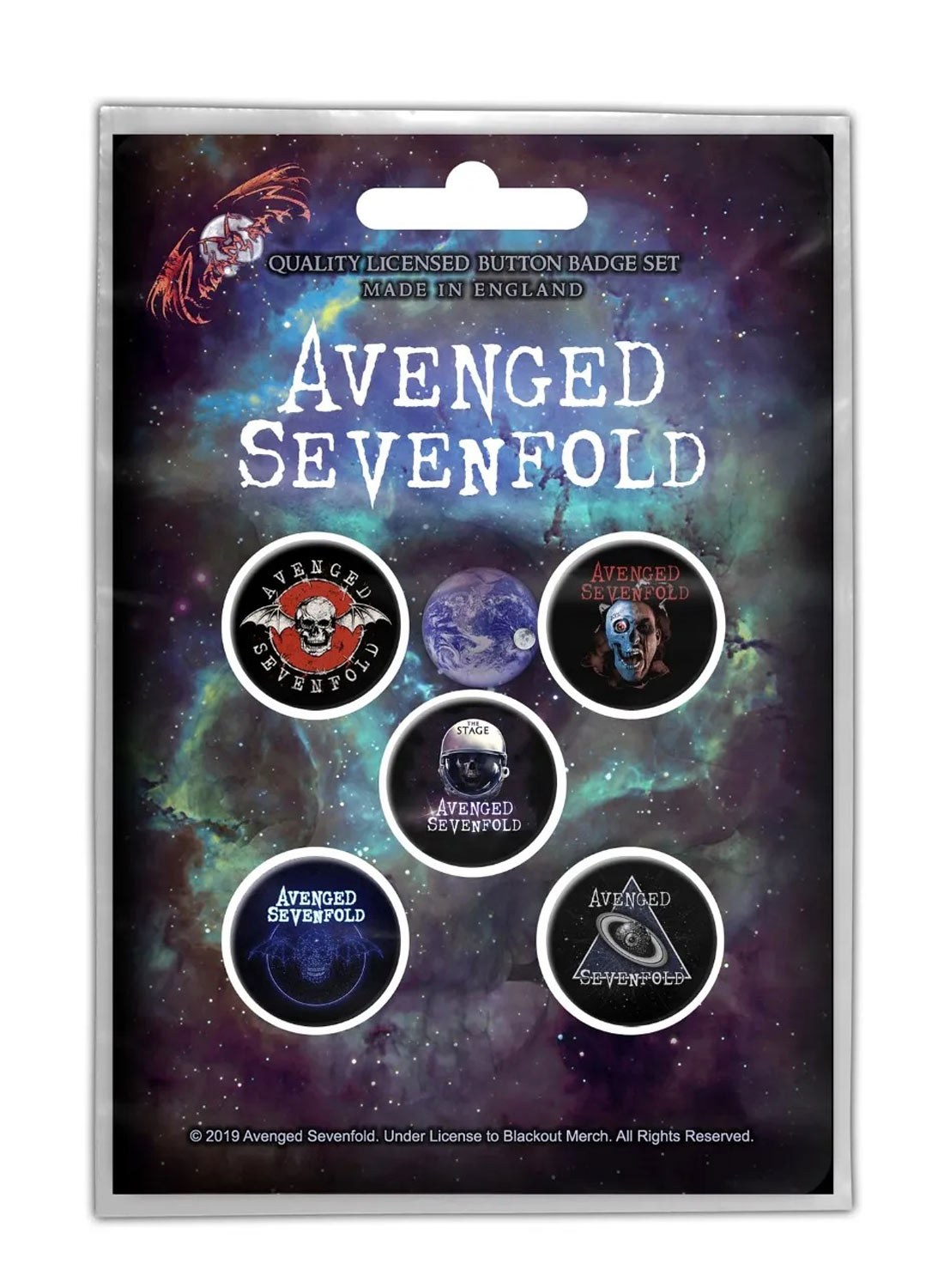 Avenged Sevenfoldin näyttämömerkkipakkaus